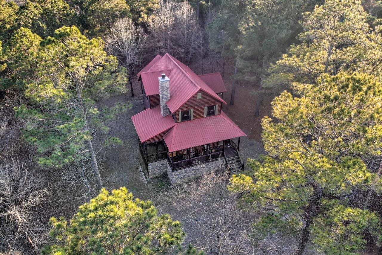Broken Bow Cabin With Deck, Hot Tub And Fire Pit! Extérieur photo
