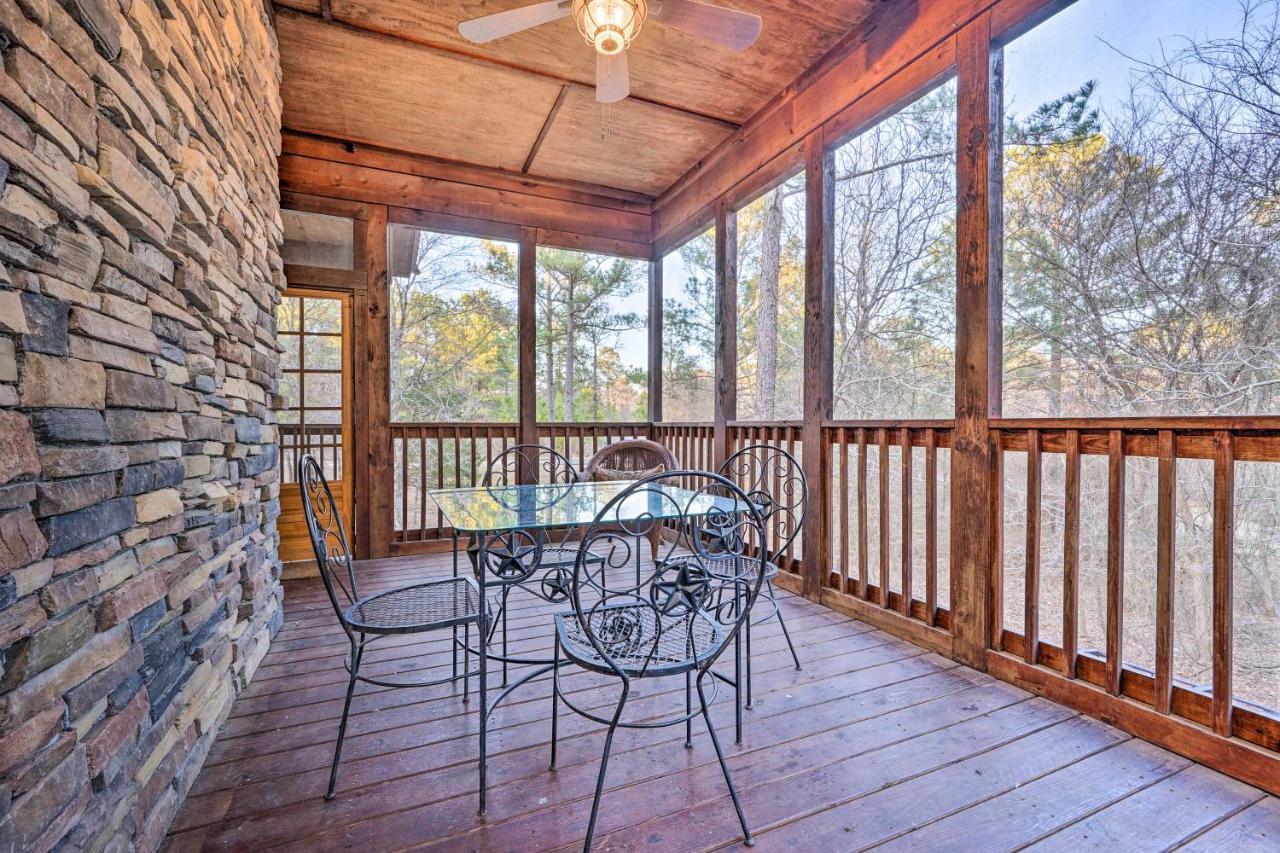 Broken Bow Cabin With Deck, Hot Tub And Fire Pit! Extérieur photo